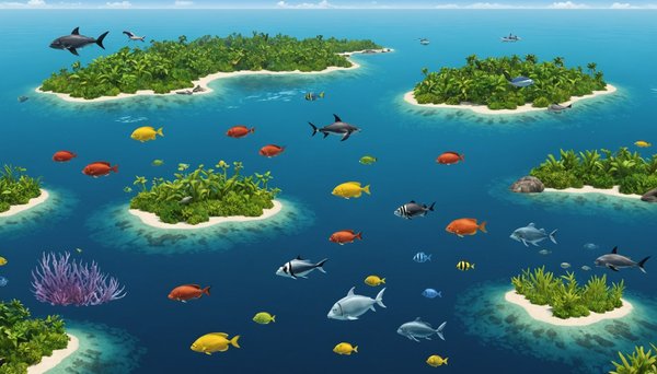Comment un jeu de simulation de gestion de la biodiversité marine peut-il enseigner les principes de la conservation océanique?