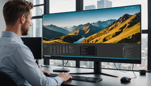 Comment choisir un écran ultrawide pour la productivité et le multitâche?